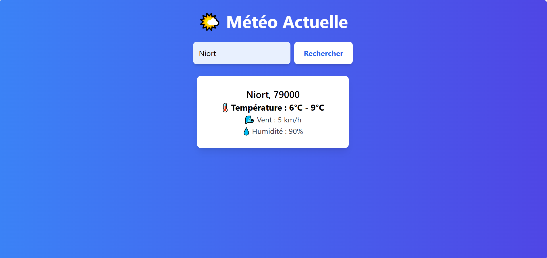 API meteo